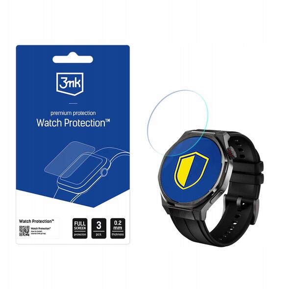Honor Watch 5 Ultra - 3mk Watch Protection FlexibleGlass