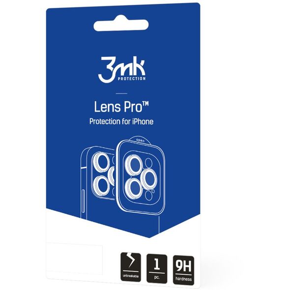 Samsung Galaxy Z Flip 7 - 3mk Lens Protection Pro Black
