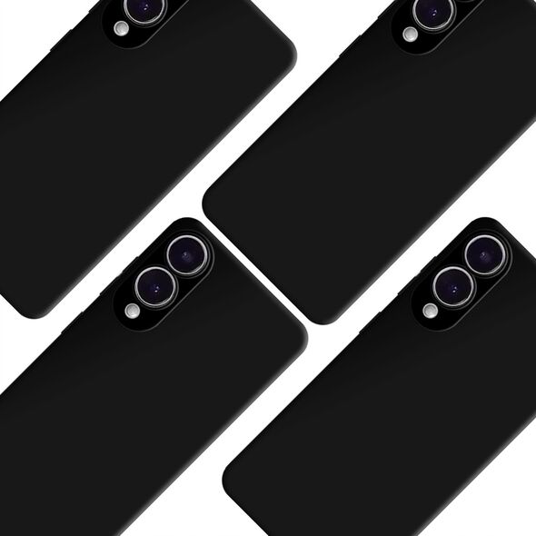 Etui 3MK HARDY Silicone MagCase do       Samsung Galaxy S25 Edge czarny