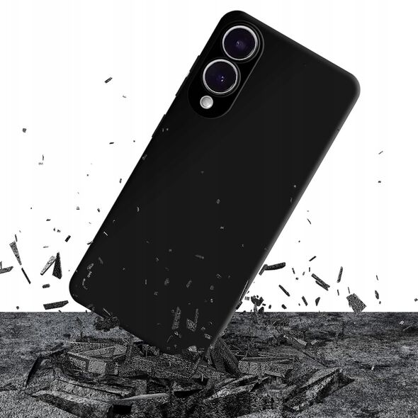 Etui 3MK HARDY Silicone MagCase do       Samsung Galaxy S25 Edge czarny