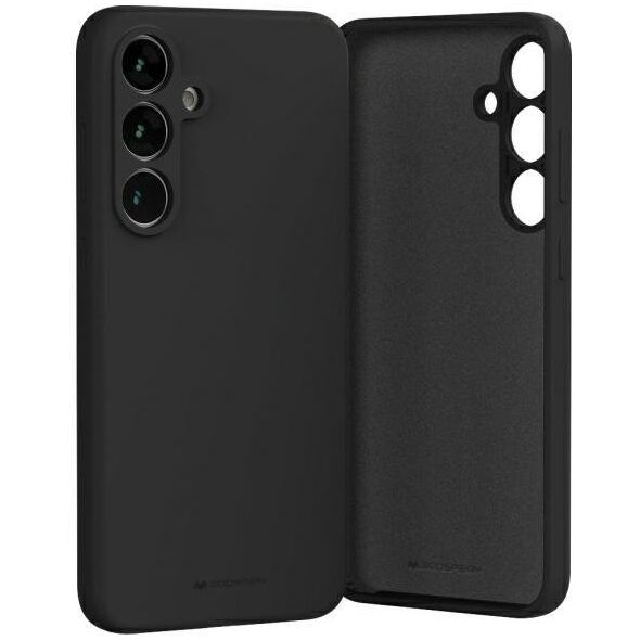 Etui Mercury Silicone do Samsung Galaxy S24 FE czarny