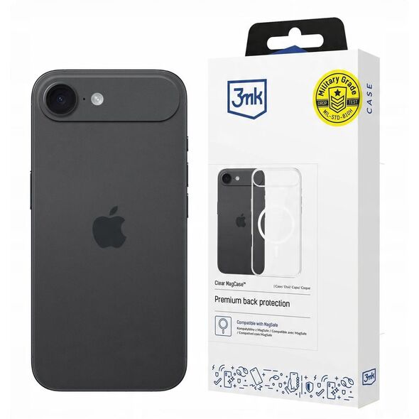 Apple iPhone 17 Air - 3mk Clear MagCase