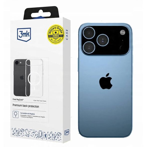 3mk Clear MagCase pro Apple iPhone 17 Pro