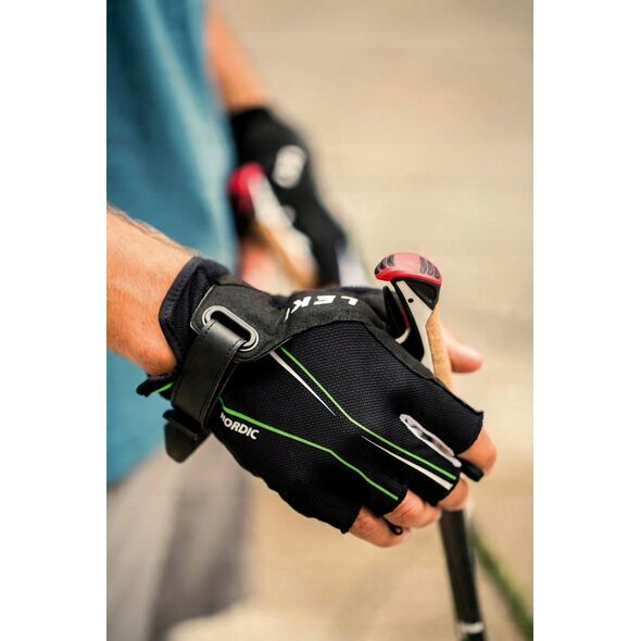 LEKI ΓΑΝΤΙΑ Nordic Active Shark μαύρο 6.0