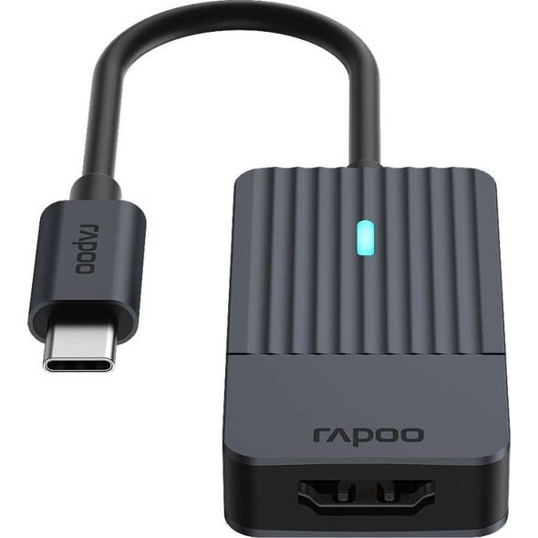 Adapter USB Rapoo UCA-1004 USB-C - HDMI Szary  (002176850000)