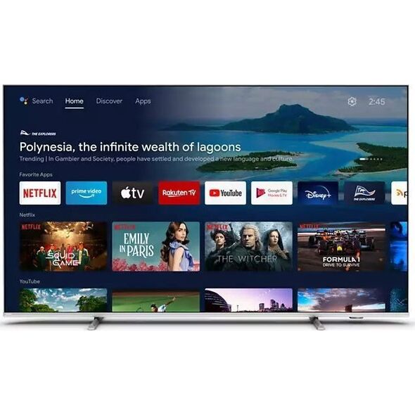 Telewizor Philips 50PUS8057/12 LED 50'' 4K Ultra HD Android Ambilight