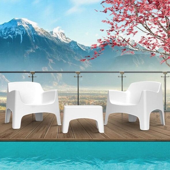 Σετ επίπλων κήπου Set Ibiza Terrace λευκό 8003723002216
