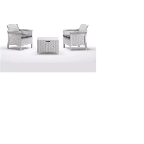 Σετ επίπλων κήπου Set Venezia Terrace λευκό 8003723091739