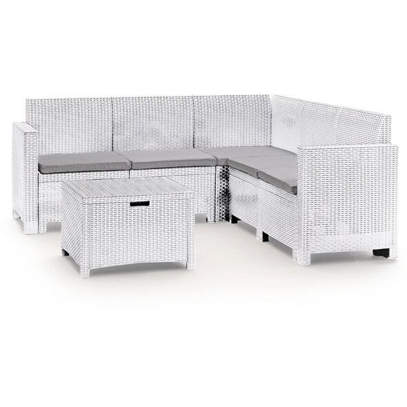 Σετ επίπλων κήπου Set Nebraska Corner white 8003723090756