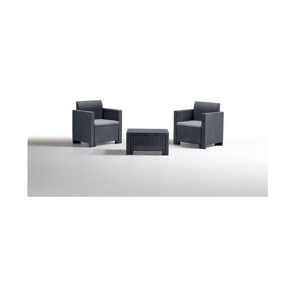 Σετ επίπλων κήπου Set Nebraska Terrace γκρι 8003723490730