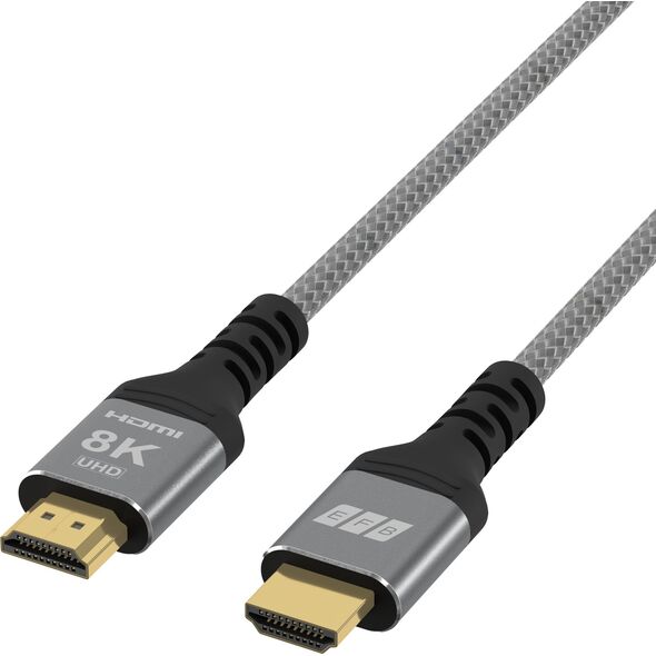 EFB Elektronik HDMI-21-00001 kabel HDMI 0,5 m HDMI Typu A (Standard) Czarny, Szary