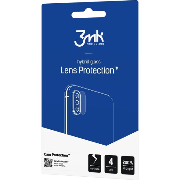 Ochrona na obiektyw aparatu 3MK Lens      Protect do Samsung Galaxy A56 5G 4szt