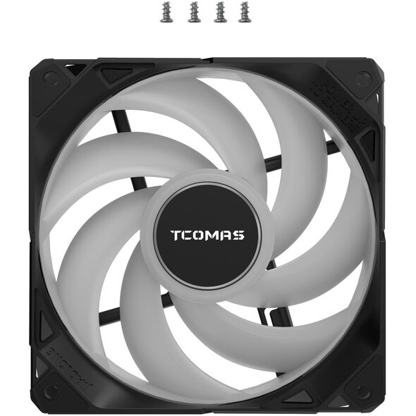 Wentylator Tcomas FA200 Czarny
