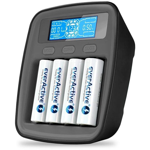 everactive Ładowarka akumulatorowa Ni-MH USB-C NC1000MV2