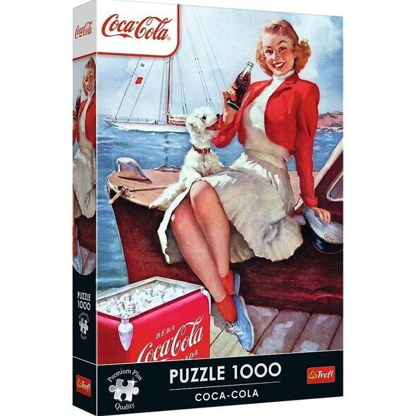 Puzzle 1000 Coca-Cola: Czas na przerwę TREFL