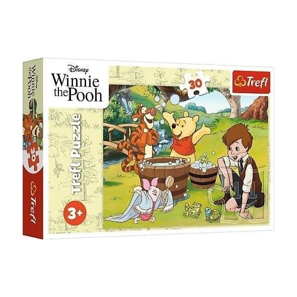 Puzzle 30 Dzień z Puchatkiem TREFL