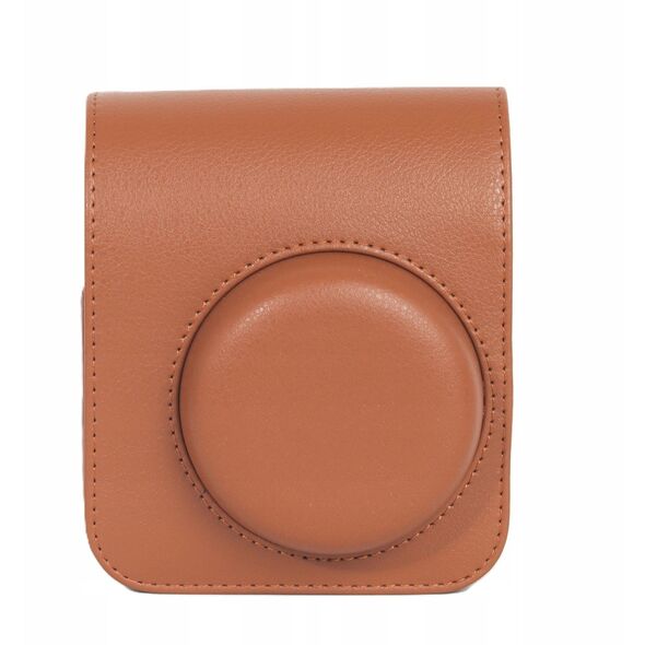 Zestaw 4w1 Futerał Album Etui BOX Naklejki Zdjęcia do Fuji Instax Mini 41 / Brązowy