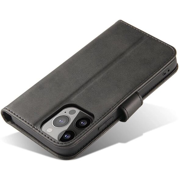 Θήκη Hurtel Etui Magnet για το Xiaomi 14 με καπάκι και πορτοφόλι - μαύρο