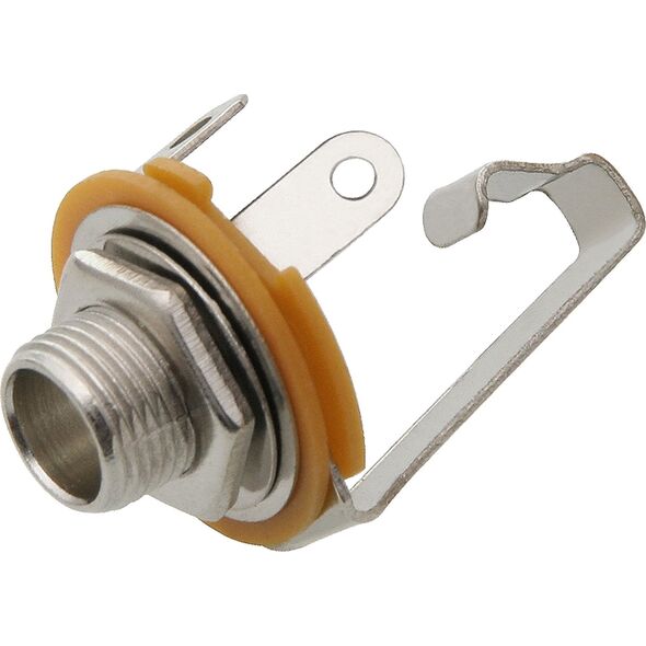 Blow 2185#                Gniazdo jack 6.3 mn montażowe metal