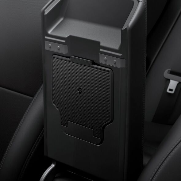 Spigen Spigen Tesla Center Console Organizer Hidden Storage Box, black - Tesla Model 3 (2024)