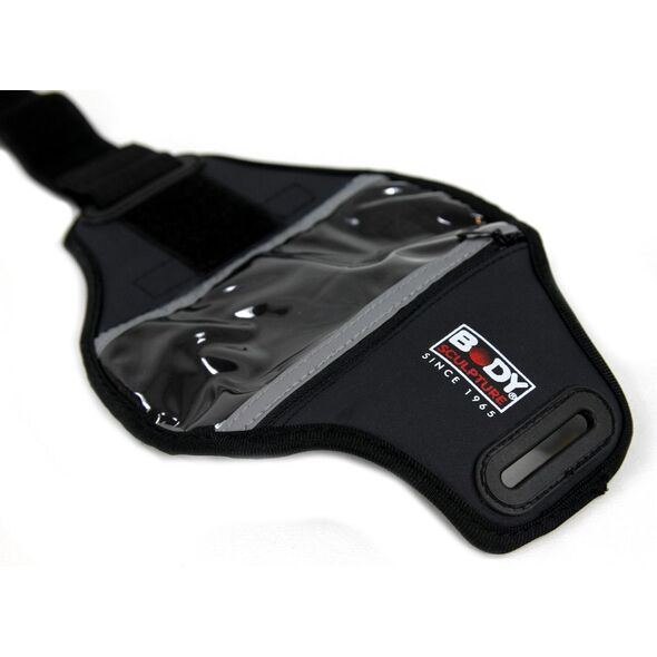 Body Sculpture Opaska na ramię do biegania Arm Wallet czarna (BP204)