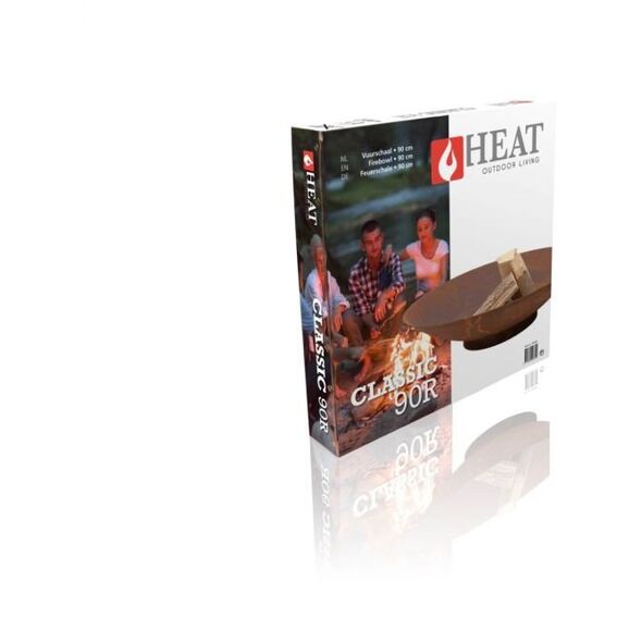 HEAT PALENISKO OGRODOWE MISA OGNIOWA CLASSIC Ø90 RDZAWE