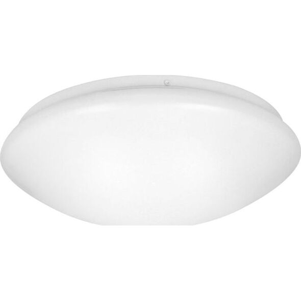 Lampa sufitowa Orno VEGA - MV LED NEW 18W plafon oświetleniowy z mikrofalowym czujnikiem ruchu, 1260lm, IP44, 4000K, PMMA+stal