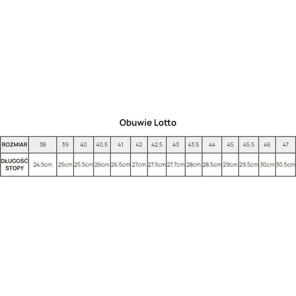 Lotto Buty Lotto Paliot OC czarne 2400020U 1111 46