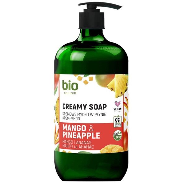 Bio Naturell Mydło kremowe w płynie Mango i Ananas 946ml