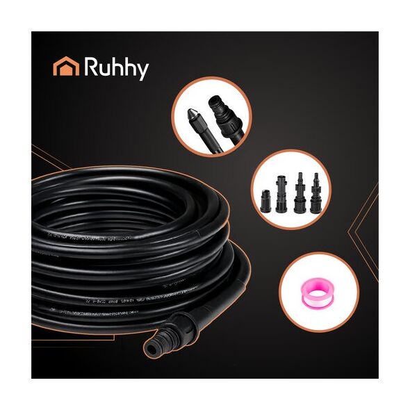 Wąż do czyszczenia rur z adapterem 20m Ruhhy 26133