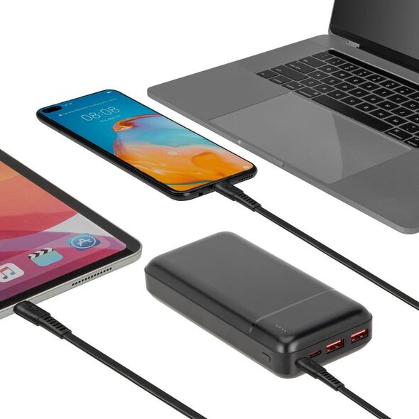 POWER BANK USB 20000MAH/VA2102 BLACK RIVACASE
