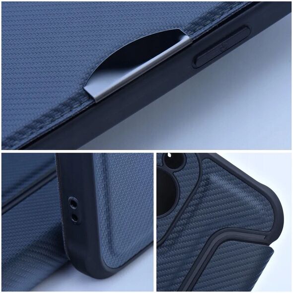 Kabura RAZOR Book do SAMSUNG A06 niebieski