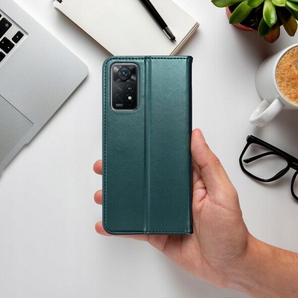 Kabura SMART MAGNETO do MOTOROLA G86 5G ciemnozielony
