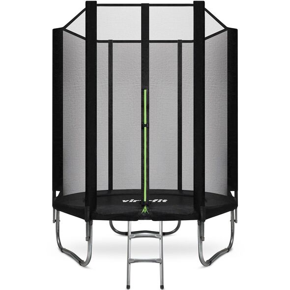 VIRTUFIT TRAMPOLINA DLA DZIECI Z SIATKĄ BEZPIECZEŃSTWA 140 CM