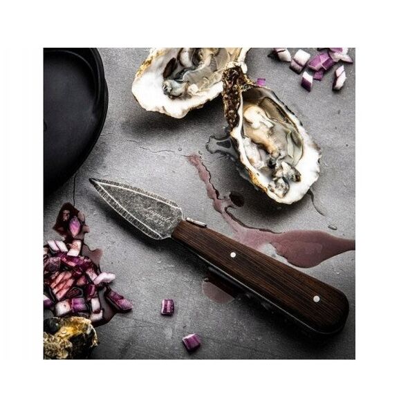 Oyster knife Laguiole Wenge Black Stonewash SET SdV