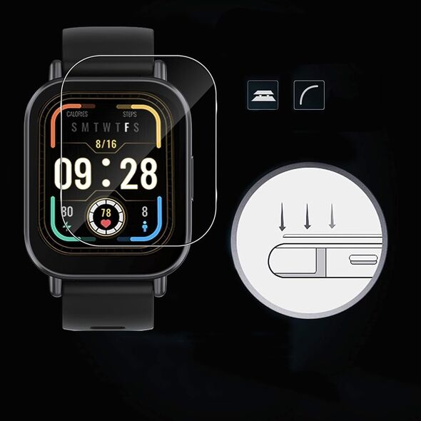 Folia 3MK ARC Watch Fullscreen do Redmi   Watch 5 Active