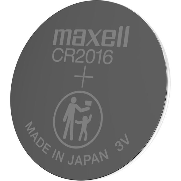 Maxell 12239100 bateria do użytku domowego Jednorazowa bateria CR2016 Lithium-Manganese Dioxide (LiMnO2)