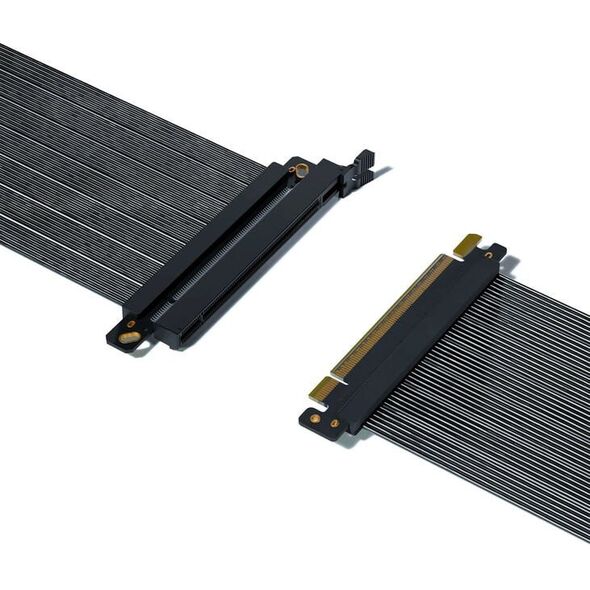 SSUPD PCIe 5.0 Riser-Kabel, schwarz – 320mm, Straight