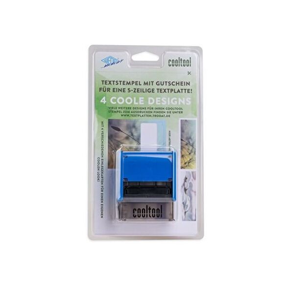 WEDO Stempel m. Gutschein Imprint 8912 5-zeilig schwarz