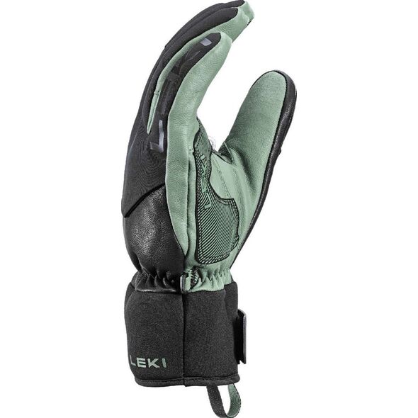 LEKI RĘKAWICE Hevon 3D black-dusty-green 9.0