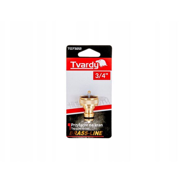 Przyłącze na kran 3/4" BRASS-LINE (10/80)