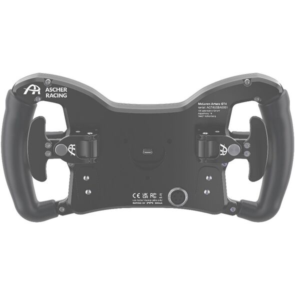 Ascher Racing McLaren Artura GT4 Lenkrad