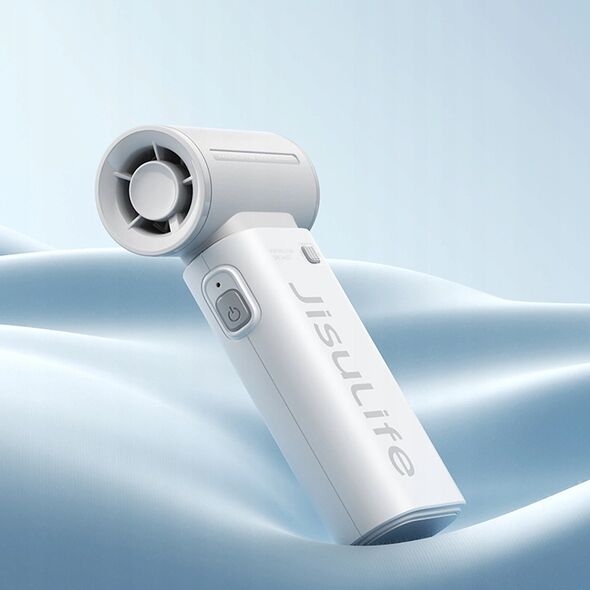 Mini dmuchawa Jisulife Handheld Fan Life9 5000mAh przenośny wiatraczek wentylator USB - szary