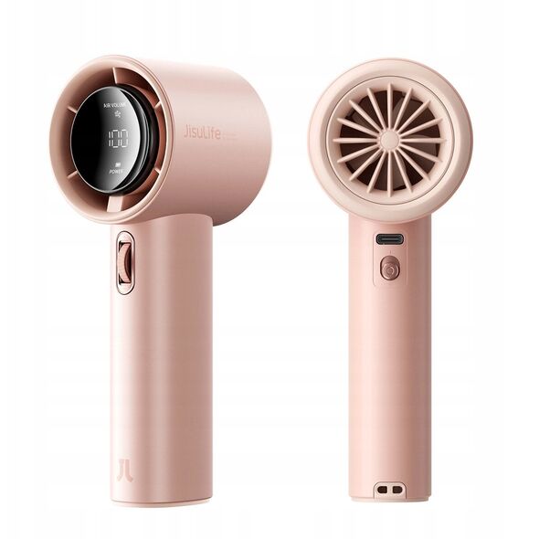 Mini dmuchawa Jisulife Handheld Fan Pro1 FA53 (ABS) przenośny wiatraczek wentylator USB - różowy