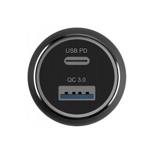 Adam Elements Omnia C1 Pro - ładowarka samochodowa USB-C/USB-A 83W czarna - Gwarancja bezpieczeństwa. Proste raty. Bezpłatna wysyłka od 170 zł.