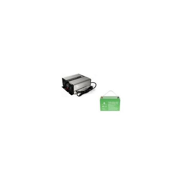 Zestaw zasilania awaryjnego Sinus UPS-1200SR 1200W + AKU 100Ah 12V LiFePO4 BMS