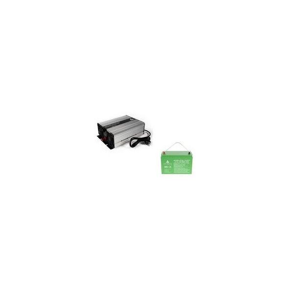 Zestaw zasilania awaryjnego Sinus UPS-2000SR 2000W + AKU 100Ah 12V LiFePO4 BMS