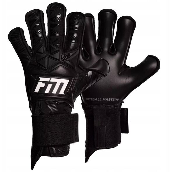 Rękawice bramkarskie FM Invictus X PRO BLACK r. 9 czarne