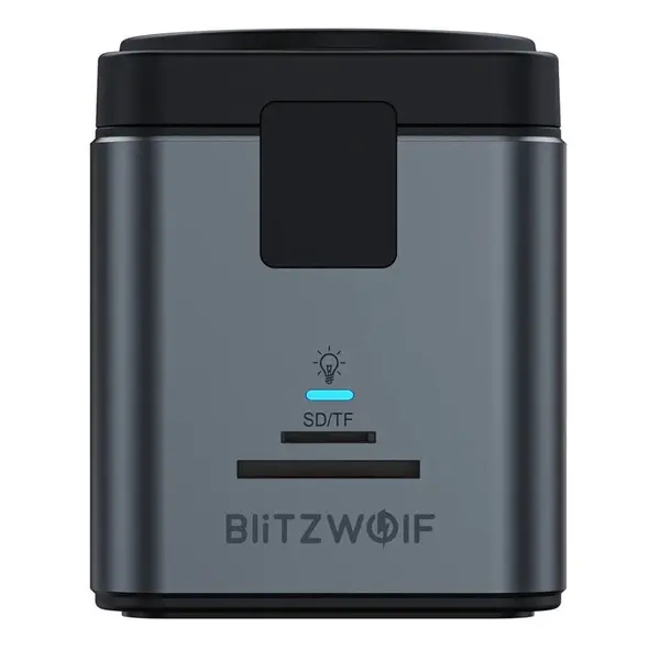 Stacja dokująca 9w1 Blitzwolf BW-TH17 + ładowarka indukcyjna 15W MagSafe