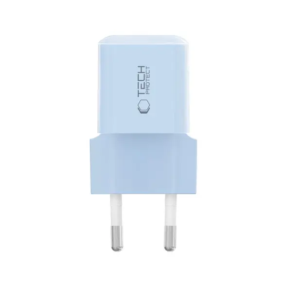 Ładowarka sieciowa Tech-Protect NCM25 USB-C Network Charger PD 25W Baby Blue